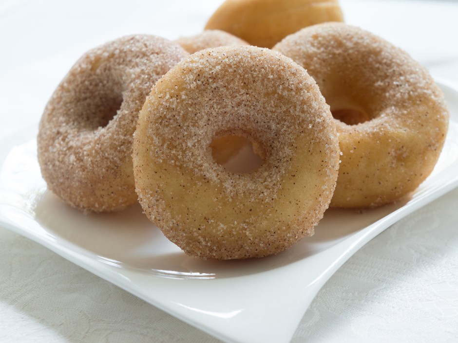 Donut mit Zimtzucker