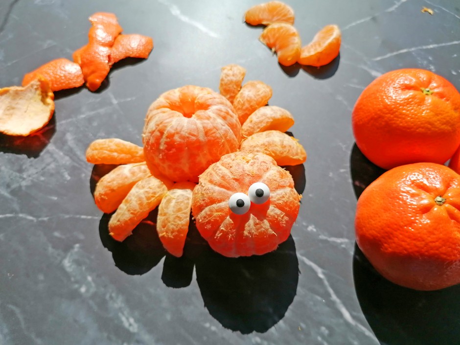 Mandarinen Spinne