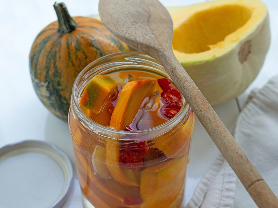 Fermentierter Kürbis