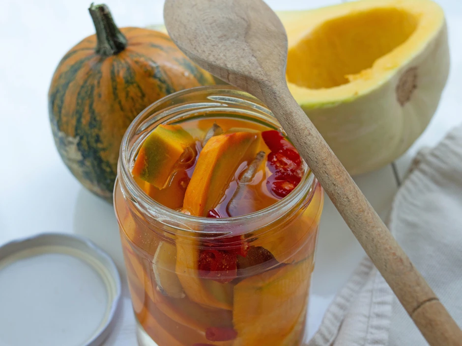 Fermentierter Kürbis