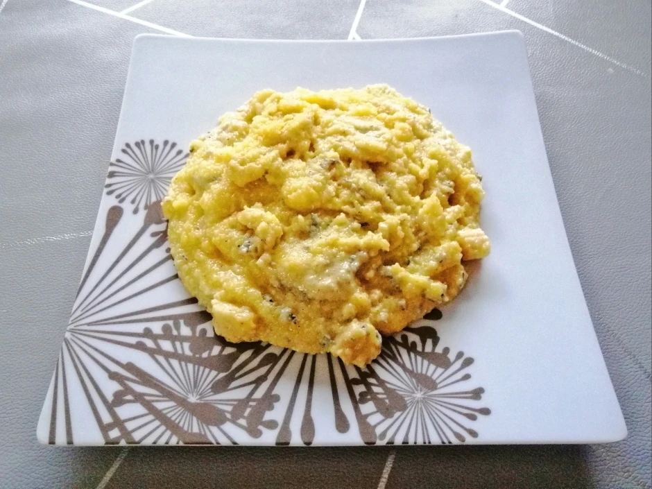 Polenta mit Gorgonzola