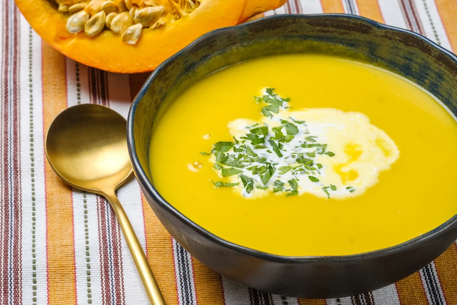 Feine K&uuml;rbissuppe