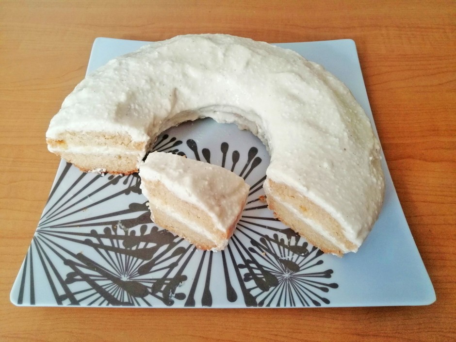 Kuchen ohne Ei aus dem Camping-Backofen