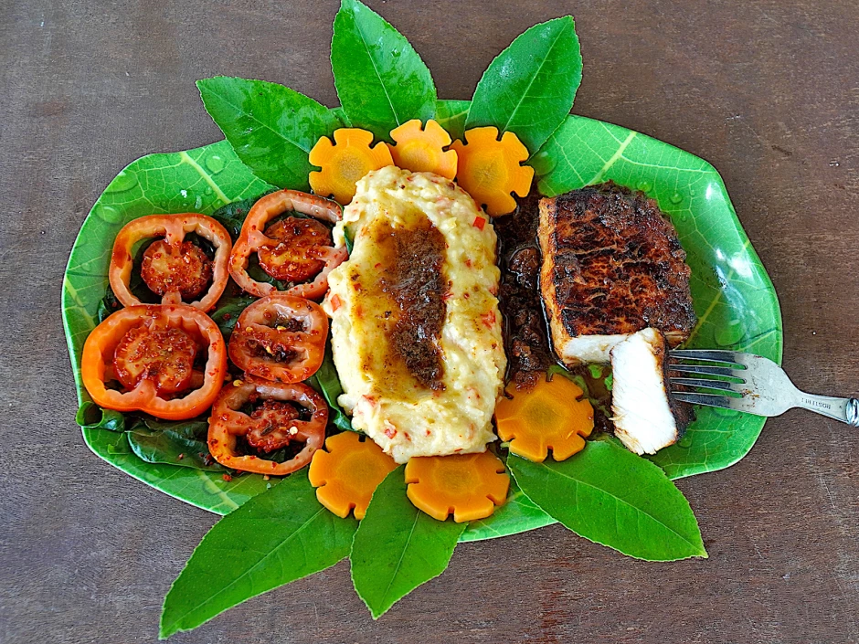 Teriyaki-Medaillon mit Kartoffelp&uuml;ree