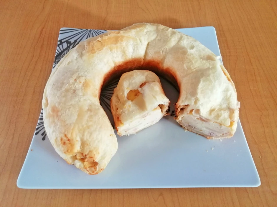 Topfenstrudel mit Feigen aus dem Camping-Backofen
