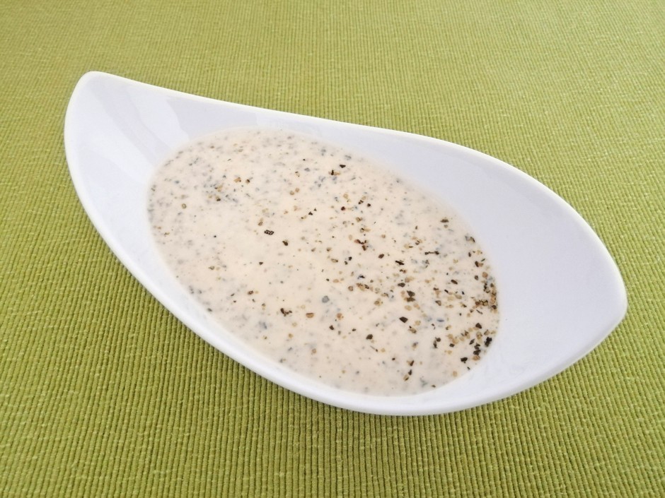 Dip-Mayonnaise mit Kürbiskern