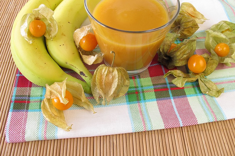 Physalis Bananen Smoothie
