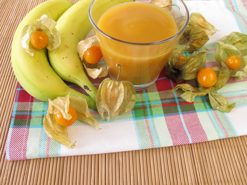 Physalis Bananen Smoothie