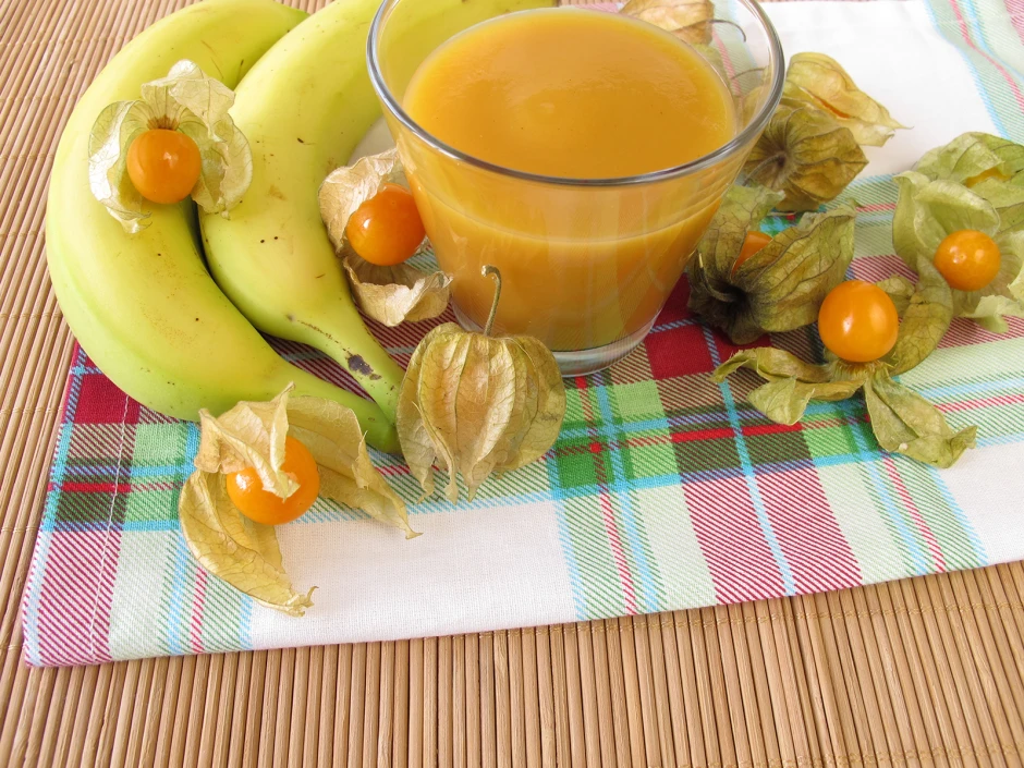 Physalis Bananen Smoothie