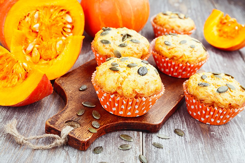 Kürbis-Muffins