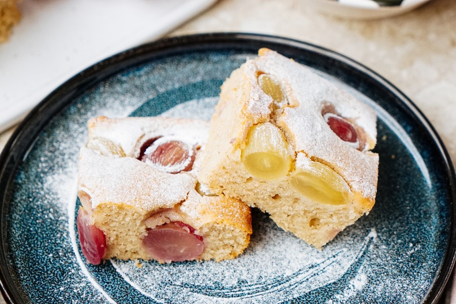 Weintraubenkuchen