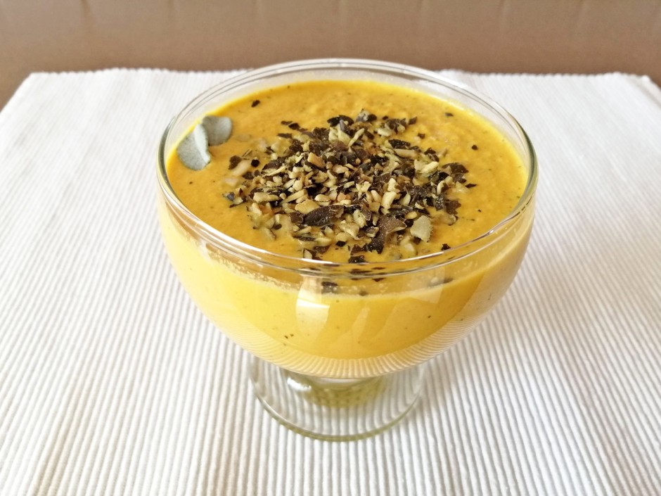 Kürbis mit Salbeisirup