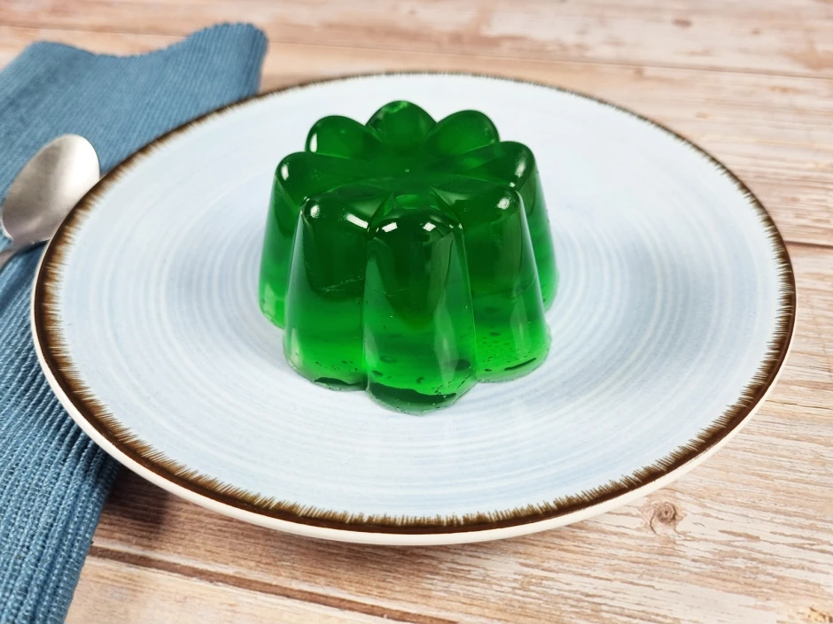 Waldmeister-Wackelpudding