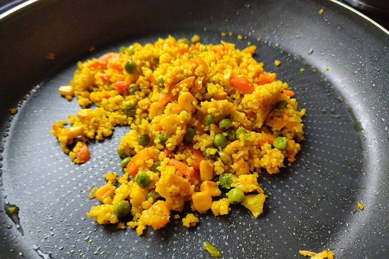 Couscous-Gemüse-Pfanne