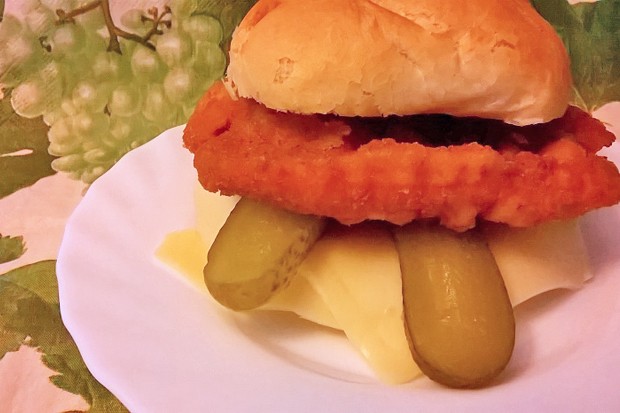 Teuflische Schnitzelsemmel
