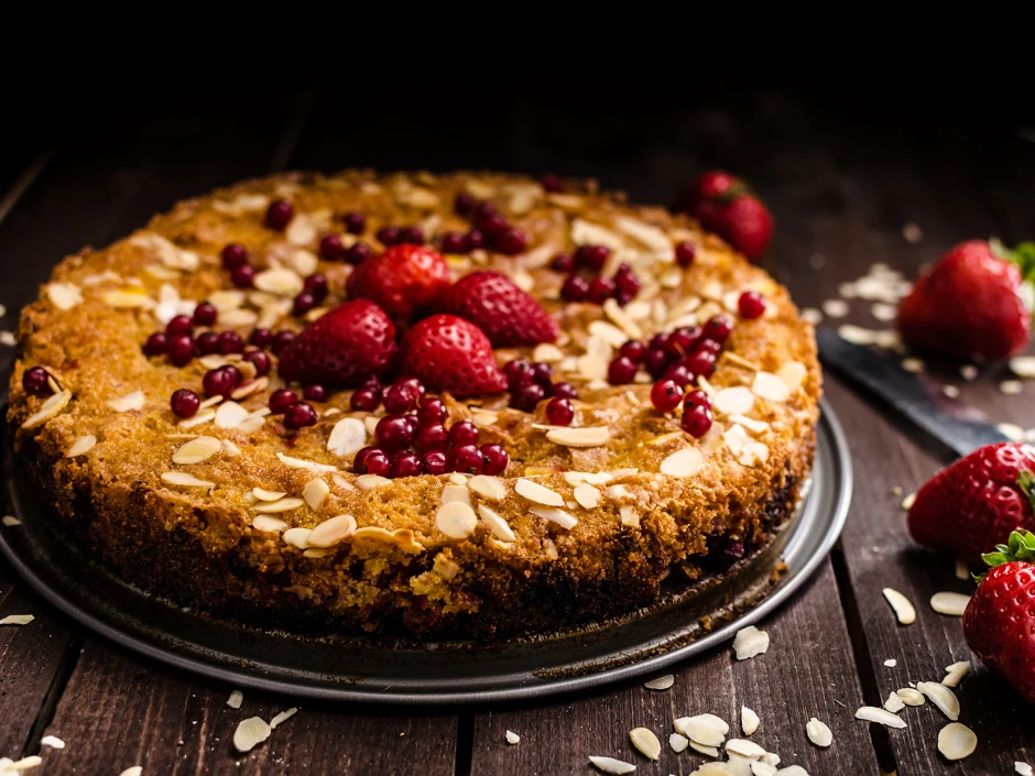 Glutenfreier Polentakuchen