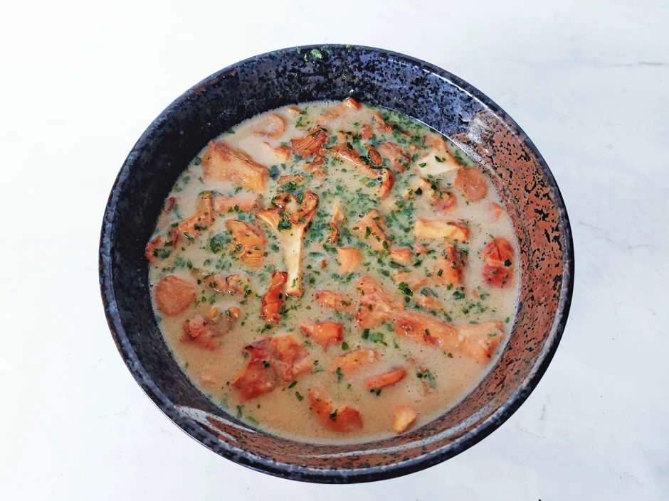 Schwammerlsuppe asiatisch