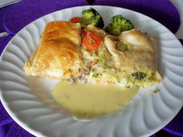 Gem&uuml;se Topfen Strudel