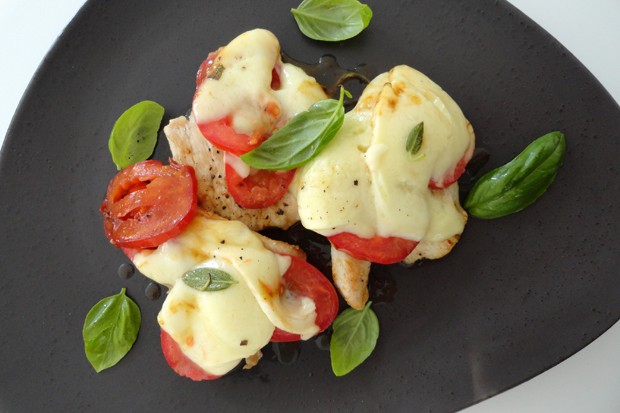 Schnitzel Caprese