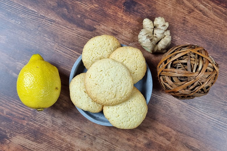 Ingwer-Zitronen-Keks