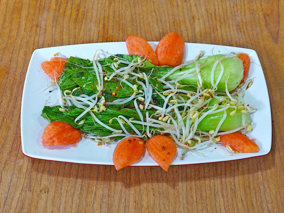 Gedämpfter Pak Choi