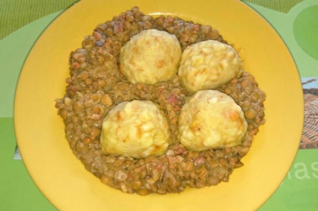 Eingebrannte Linsen