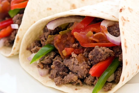 Tortilla mit Faschiertem