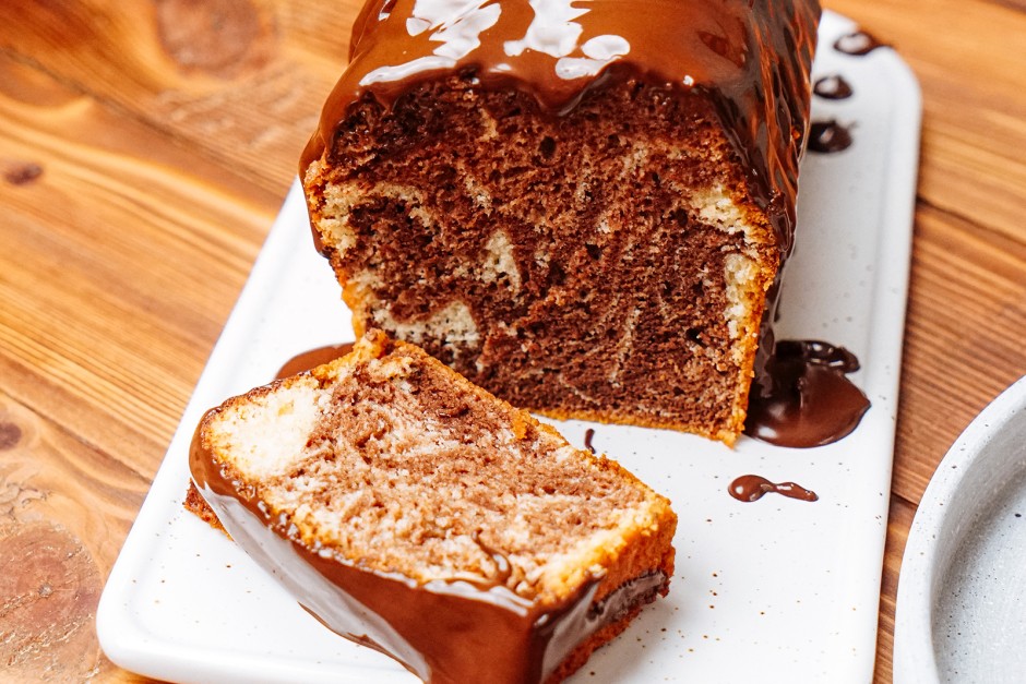 Marmorkuchen mit Öl