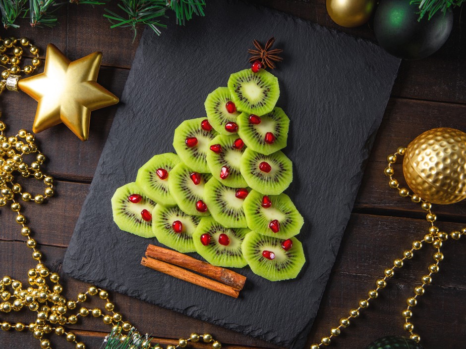 Kiwi Weihnachtsbaum