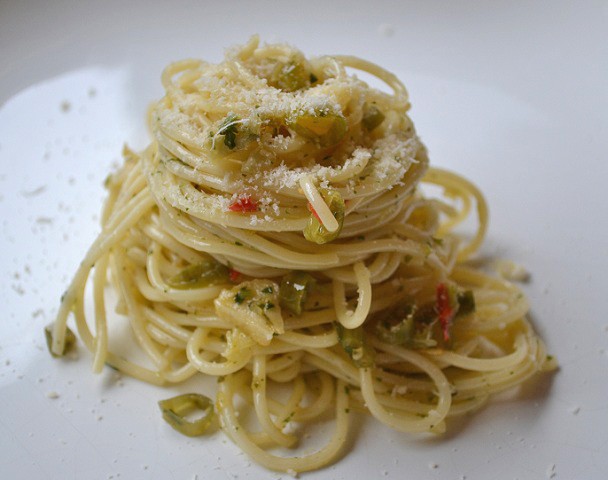 Spaghetti aglio olio e Peperoncino Speciale