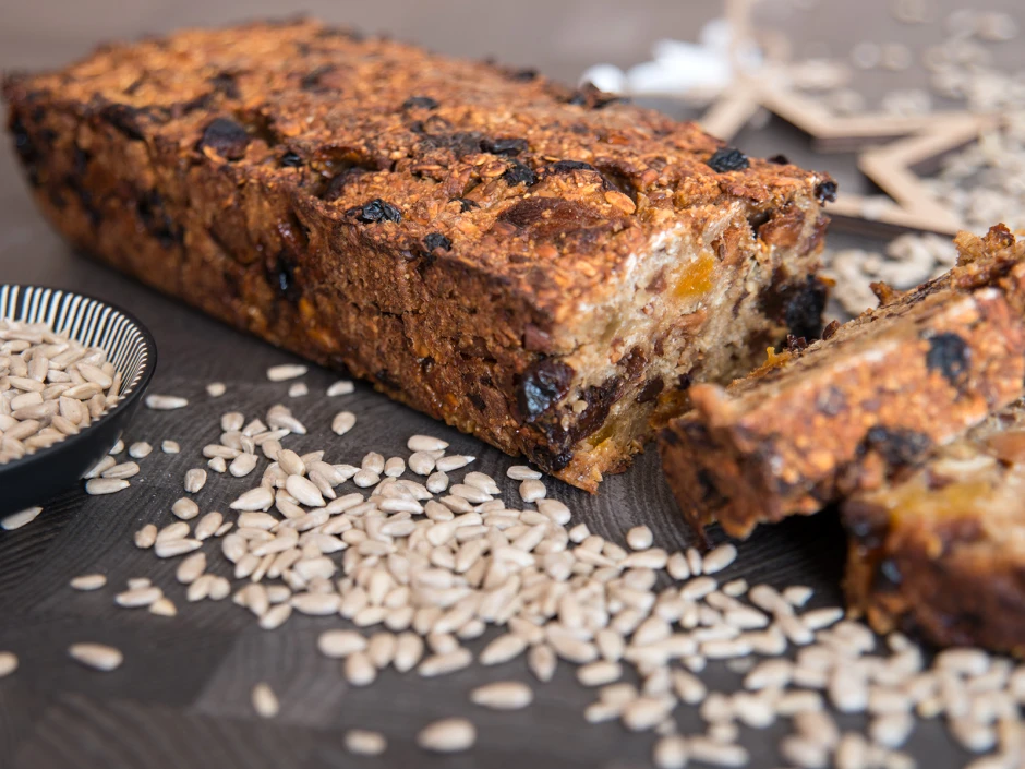 Veganes Kletzenbrot
