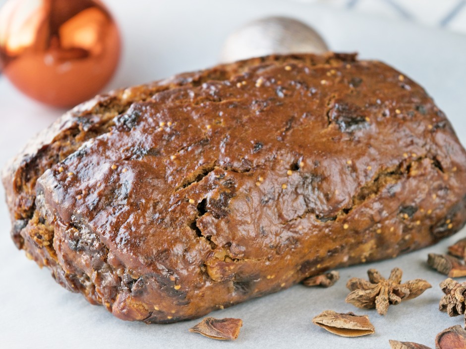 Einfaches Früchtebrot