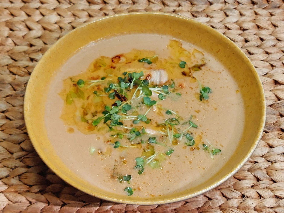 Currysuppe mit Pute