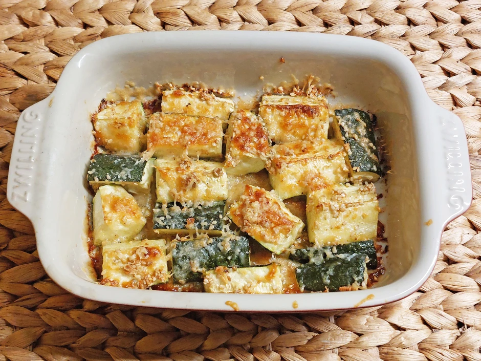 Ger&ouml;stete Zucchini