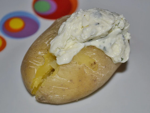Schleferler mit Kräutertopfen