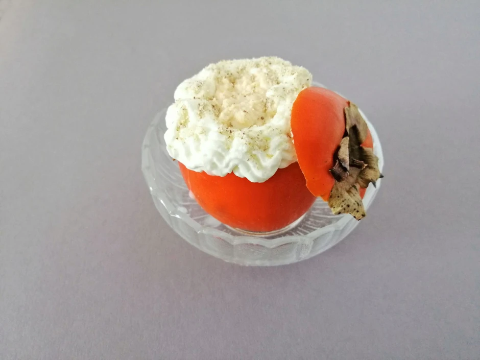 Kaki-Dessert