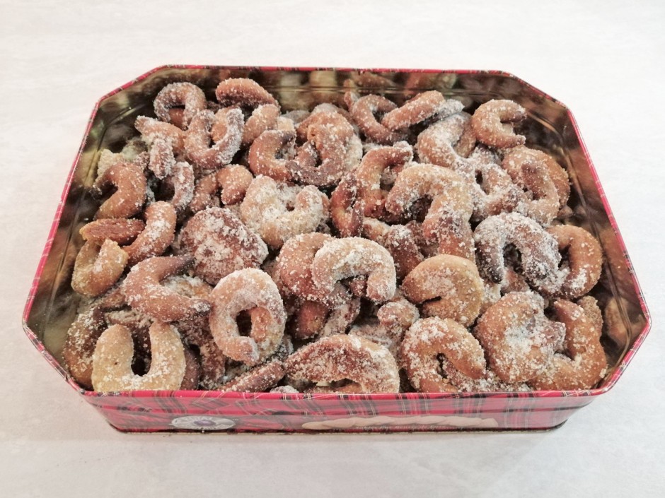 Dinkelvollkorn Vanillekipferl