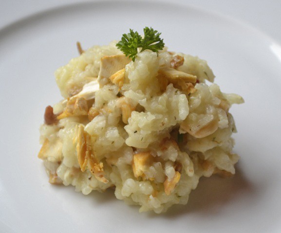 Eierschwammerlrisotto