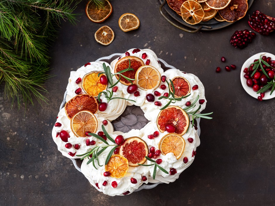 Weihnachtliche Pavlova