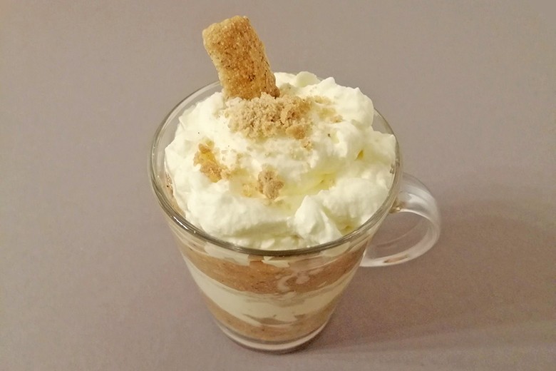 Weihnachtliches Bratapfel Tiramisu