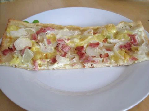 Schneller Flammkuchen