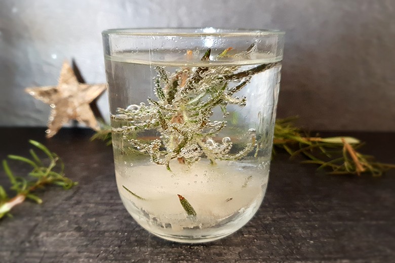 Snow Globe Cocktail