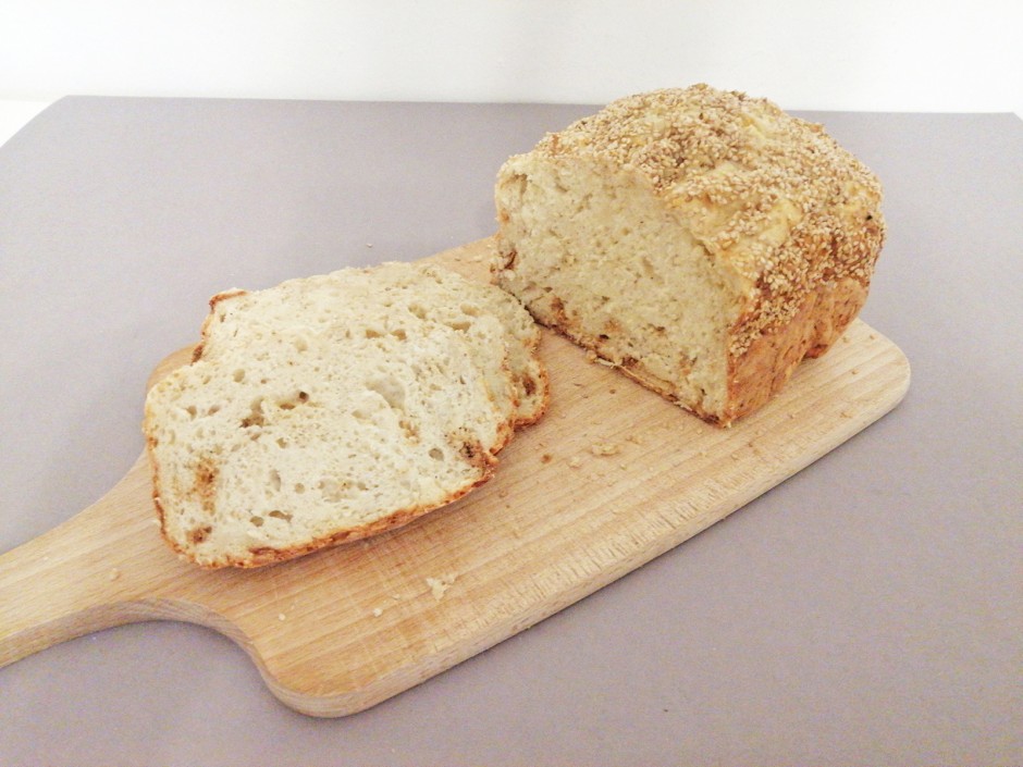 Dinkel-Topfenbrot aus dem Brotbackautomaten