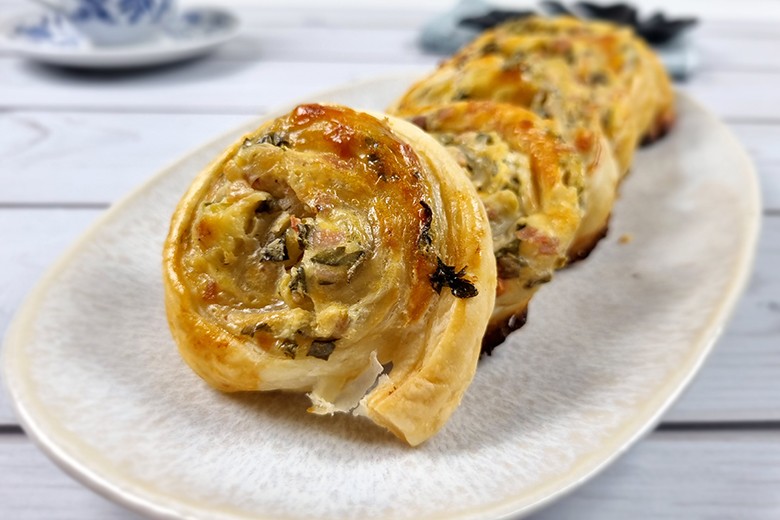 Blätterteigschnecken