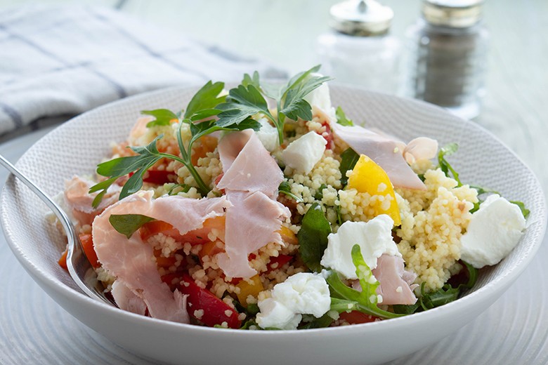 Bauernsalat mit Kichererbsen