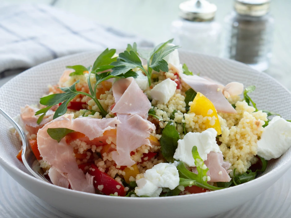 Bauernsalat mit Kichererbsen