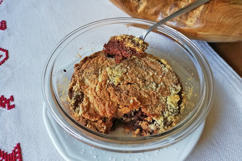 Schoko-Mandel Dessert