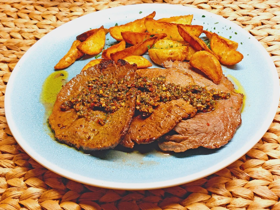 Minutensteaks mit Chimichurry