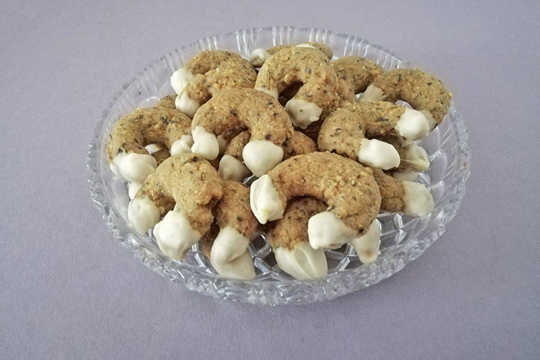Kürbiskern-Kipferl