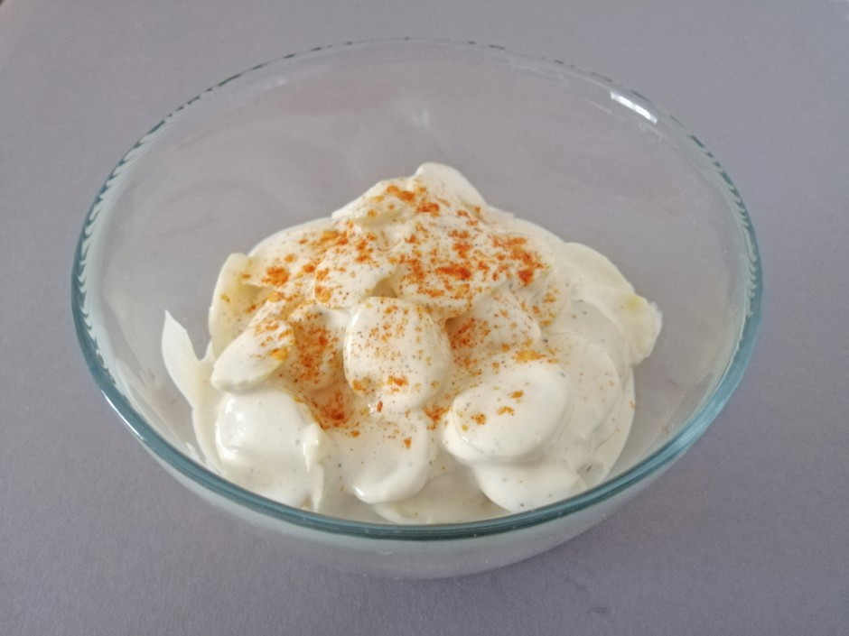 Erdäpfelsalat mit Mayonnaise